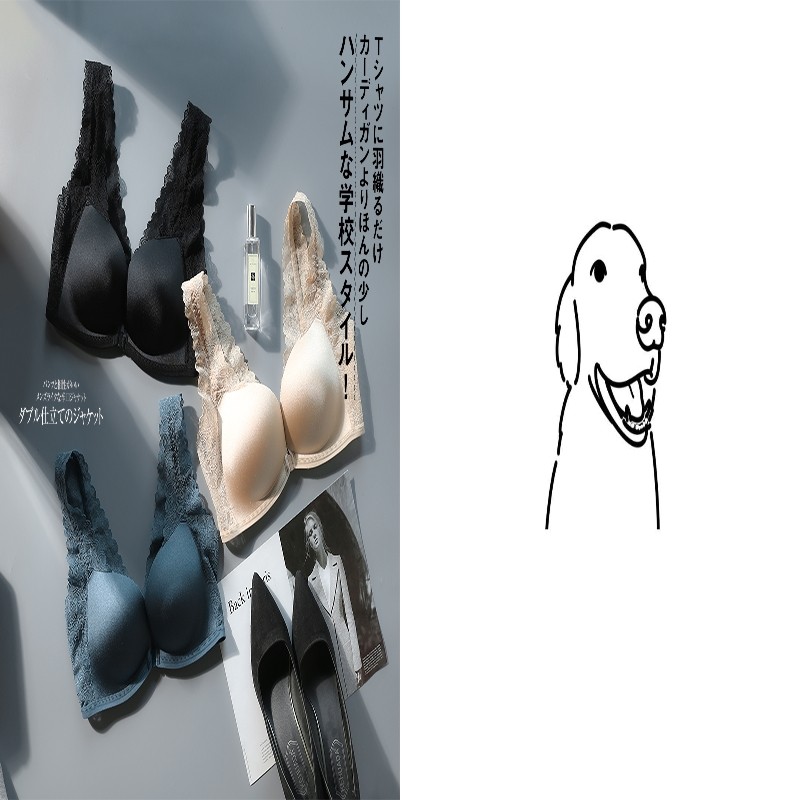 wimigirls聚拢美胸利器下垂外扩小胸统统搞定蕾丝边无痕文胸内衣