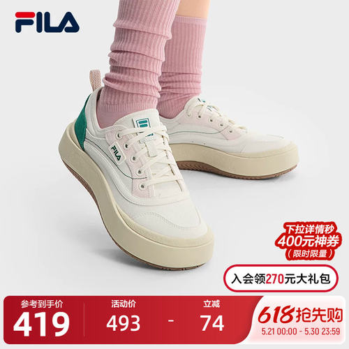 FILAFila女鞋帆布鞋2025