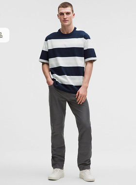 EasyFive 男士五袋款经典剪裁直筒长裤 30L丨lululemon丨LM5BI2S