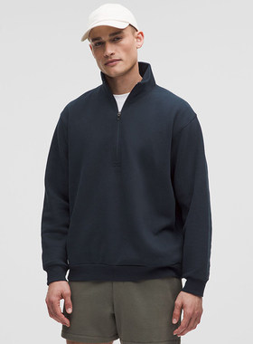 Steady State 男士半拉链卫衣*拉绒丨lululemon丨LM3FA9S