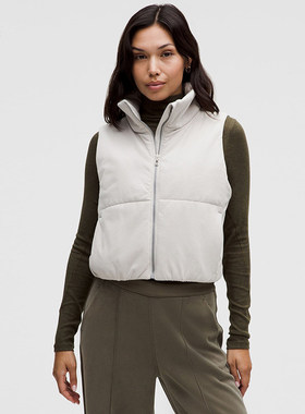 Insulated 女士带夹层短款马甲丨lululemon丨LW3KC3S
