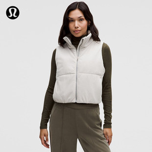 Insulated 女士带夹层短款马甲丨lululemon丨LW3KC3S