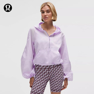 Scuba 女士短款半拉炼 炼 外套丨lululemon丨LW4BQFS