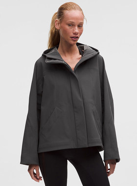 RepelShell 女士背部抽绳功能型外套丨lululemon丨LW4CB3S