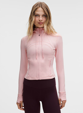 Define 女士短款连帽夹克 *Nulu?丨lululemon丨LW3IYVS