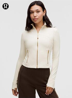 Define 女士短款夹克 *罗纹 Nulu™ 芯吸丨lululemon丨LW3HOBS