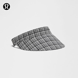Seersucker Check 女士可拆卸吸汗带遮阳帽丨lululemon丨LW9FVFS