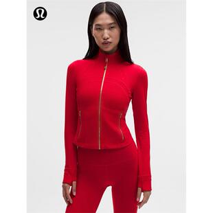 Define 女士短款夹克 Nulu™ *新年款 芯吸丨lululemon丨LW3JKVS
