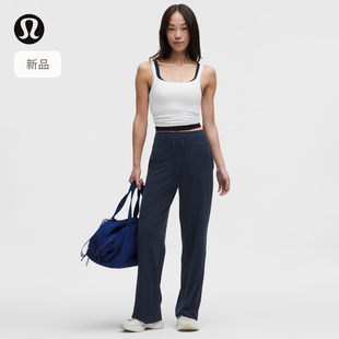 Groove 女士高腰阔腿裤丨lululemon丨LW5IW3A