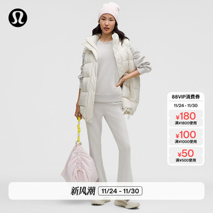 Brushed Softstreme 女士拉绒中腰喇叭裤丨lululemon丨LW5IMOA