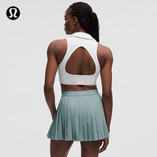 Collared Tennis女网球有领长款运动内衣B/C丨lululemon丨LW2E71S