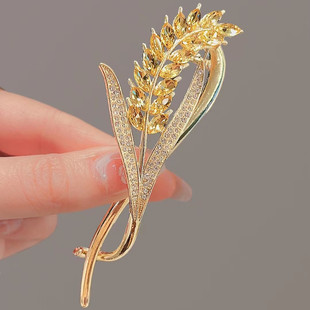 金属小麦穗发夹后脑勺扭扭夹盘发夹一字夹横夹多大号夹子头饰发卡