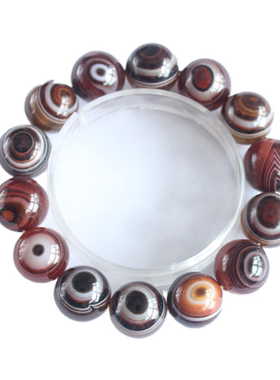 天然缠丝玛瑙手链玛瑙手品