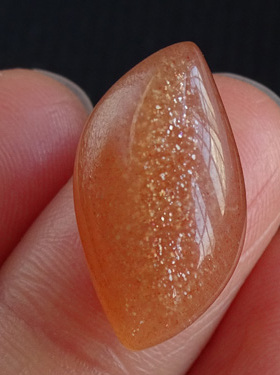 天然日光石一物一图戒指