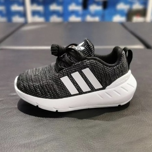 休闲透气轻便运动鞋 Adidas阿迪达斯男女童舒适跑步鞋 GW8180