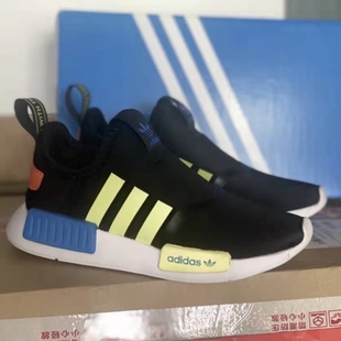 C儿童一脚蹬休闲运动鞋 Adidas 360 三叶草NMD GX8390 阿迪达斯正品