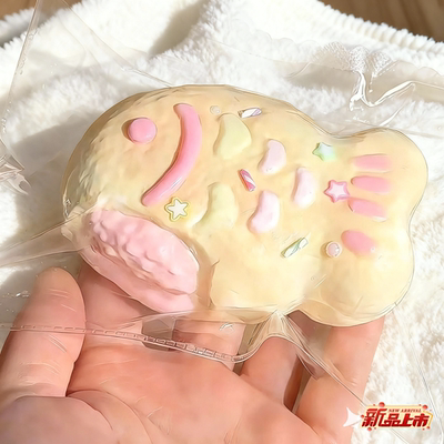 草莓豆乳鲷鱼烧捏捏乐食品级硅胶慢回弹可爱学生党平价小红书同款