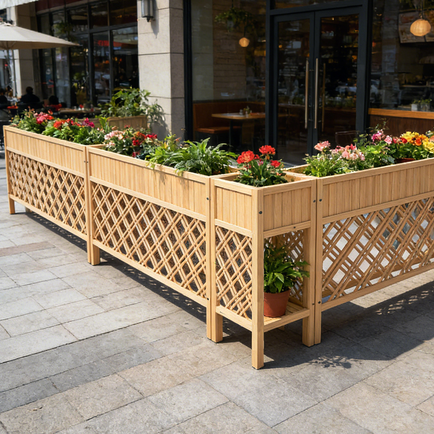 隔断花架户外庭院木栅栏围栏室内屏风餐厅隔断围栏阳台花盆架子,鲜花速递/花卉仿真/绿植园艺,花架,淘宝优惠券,粉丝福利购,淘宝优惠卷