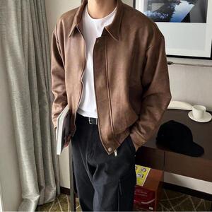 高品质韩版新品痞帅男皮衣夹克超帅欧巴外套A430-PY02P125图片