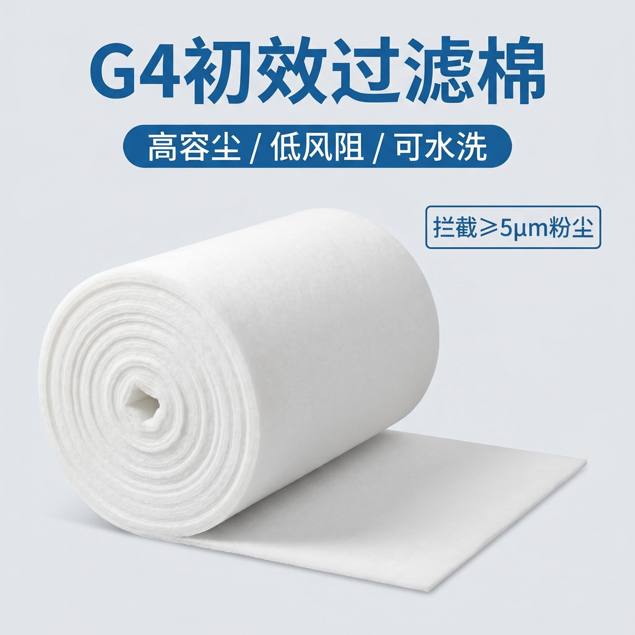 初效空调防尘过滤棉g4高密度环保设备空气过滤网烤漆喷漆房工业用