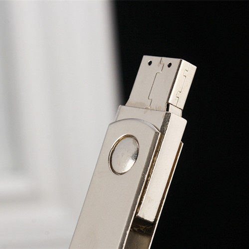 全钢旋转式钥匙扣小胖子4gU盘创意礼品USB 重庆礼品u盘订制LOGO