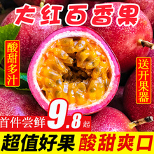 鲜美人 广西特级百香果5斤包邮水果新鲜中果当季紫皮百果香整箱10