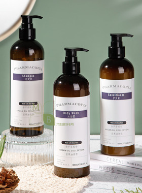 凯悦酒店 PHARMACOPIA摩洛哥坚果油系列 洗发水护发素沐浴露480ml