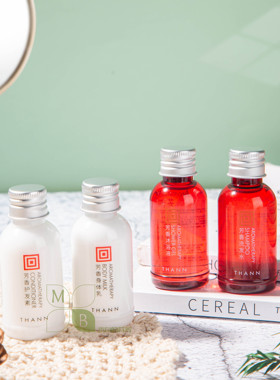 THANN庭润 香木系列芳香洗发水护发素沐浴露润肤乳35ml洗护装