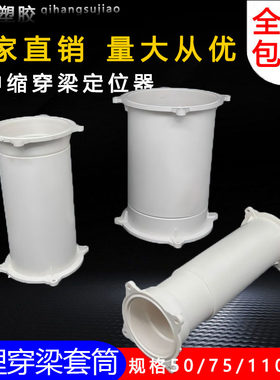 PVC过梁套管穿梁预埋穿墙可伸缩