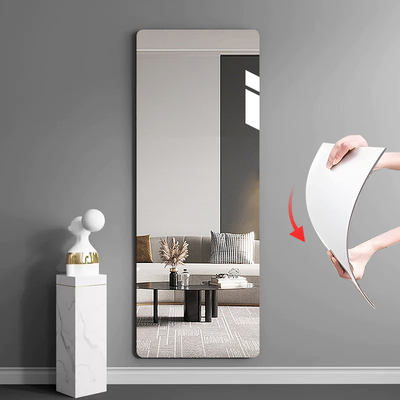 穿衣镜家用贴柜门高清亚克力软镜