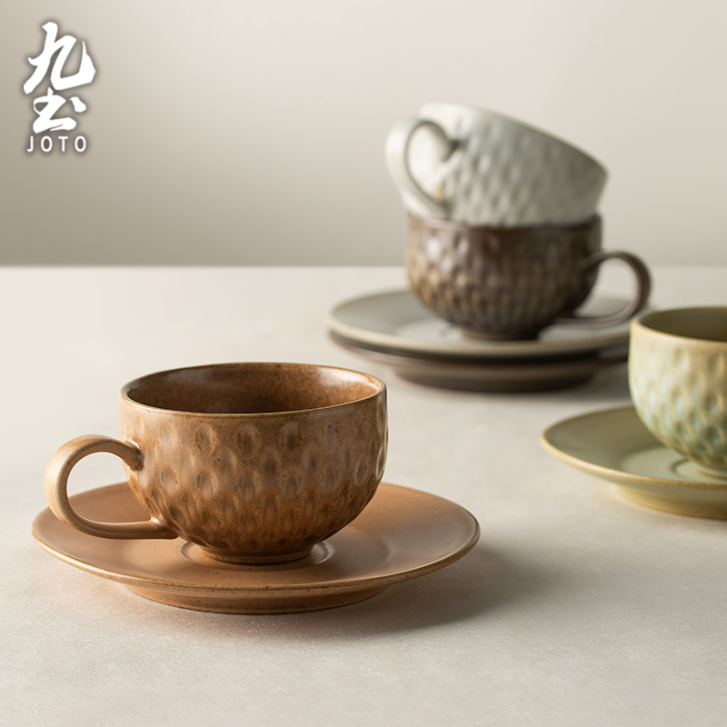 九土陶瓷咖啡杯家用下午茶杯欧式