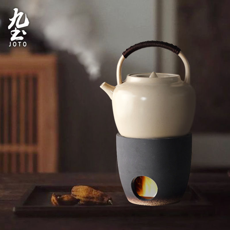 日式手工提梁炭炉煮水壶功夫茶具图片