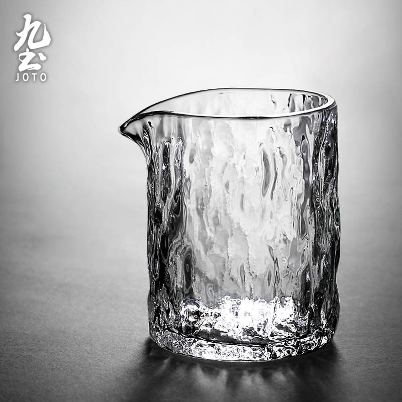 九土玻璃公道杯日式手工树纹加厚公杯耐热分茶器茶海锤纹功夫茶具,餐饮具,公道杯,淘宝优惠券,粉丝福利购,淘宝优惠卷
