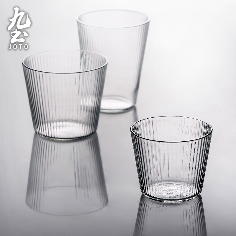 九土耐热玻璃杯带把手