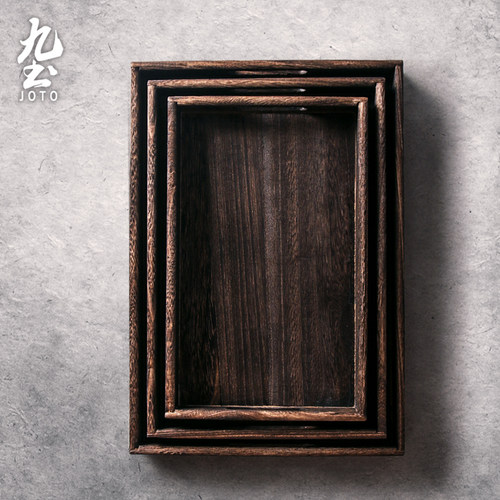 九土原木托盘手工家用复古功夫茶