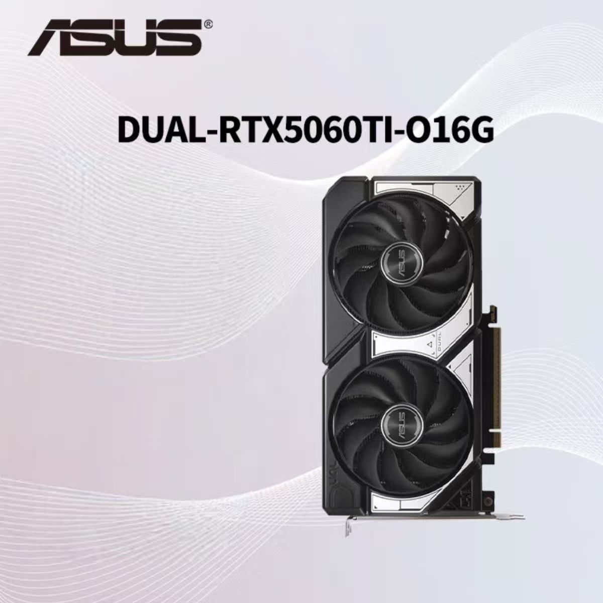 华硕DUAL RTX5060Ti O16G雪豹大显存游戏独立显卡国行全新未拆封图片