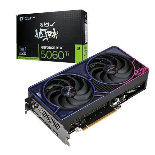 七彩虹5060Ti iGame Ultra DUO OC 16G 电竞2K游戏DLSS4光追显卡