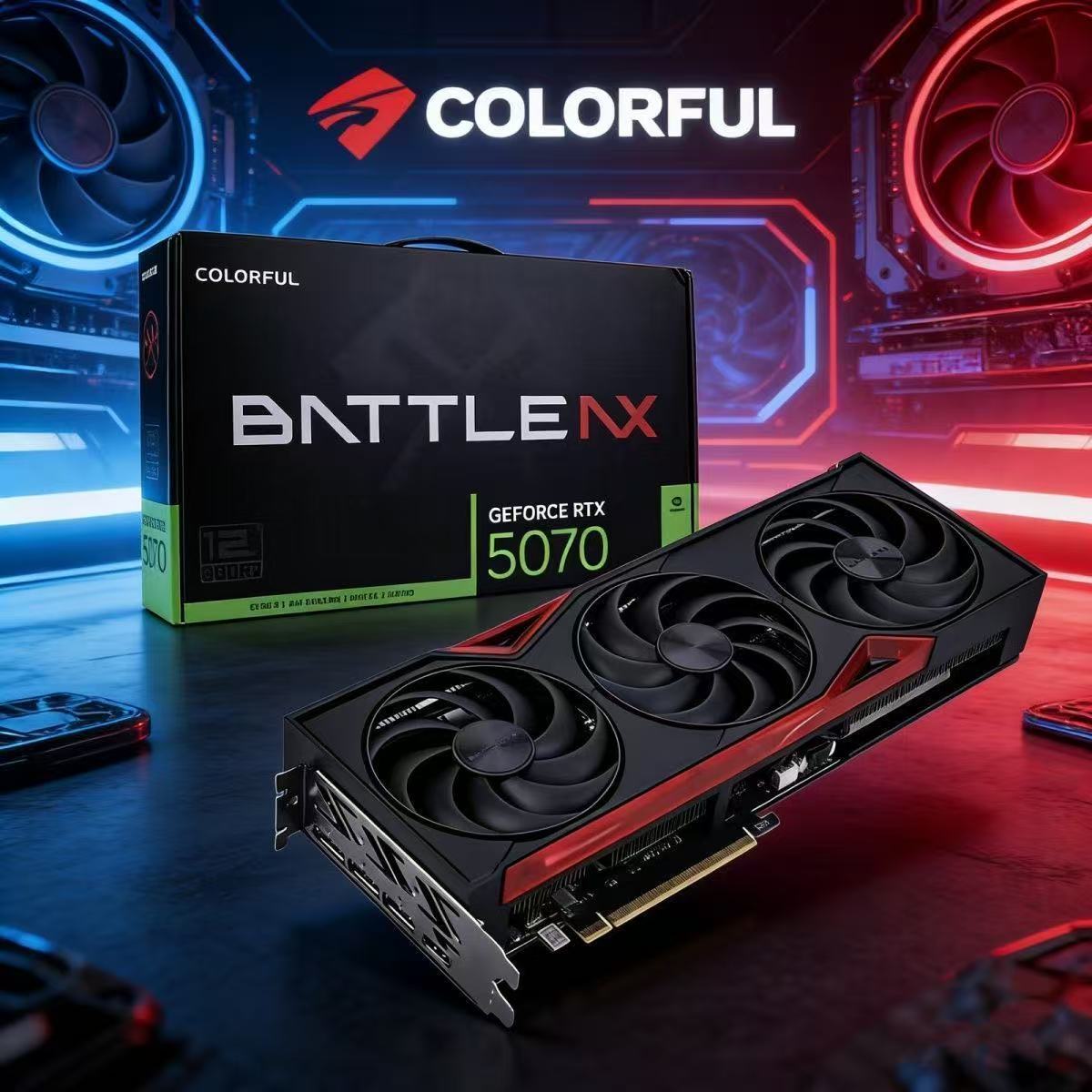 全新国行未拆七彩虹战斧BATTLE-AX系列 RTX 5070 豪华版12GB 显卡图片
