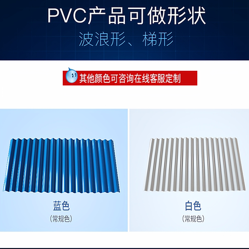 顾得塑料加厚隔热防腐家用厂房瓦