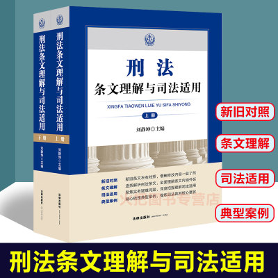 2021新刑法条文理解与司法适用 上下册 法律出版社 新刑法修正案十一司法实务司法解释理解与适用法律法规工具书籍