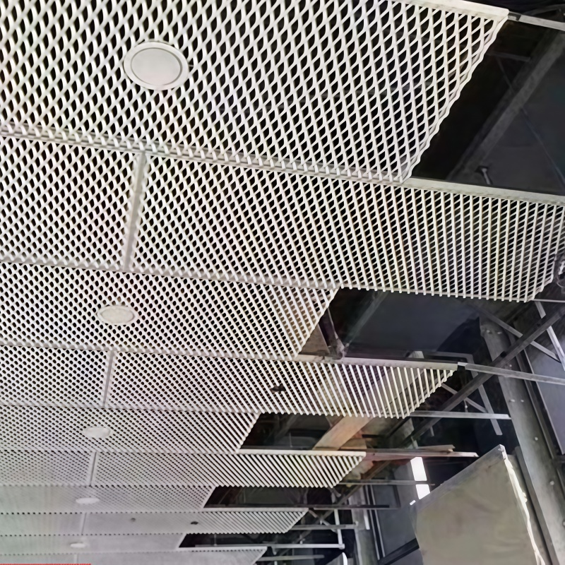 菱形孔铝合金铝板网防护网