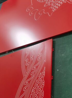 铝单板冲孔吊顶天花门头招牌背景墙装板造型铝板包柱铝板冲孔铝板