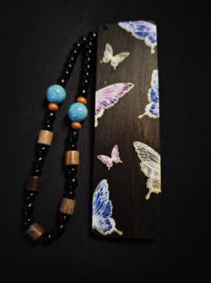 古筝指甲板紫光檀古筝指甲板收纳卡古筝琵琶义甲古筝指甲包邮