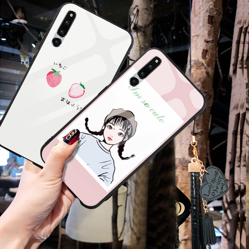 »ªÎªÈÙÒ«magic2ÊÖ»ú¿Ç»¬¸ÇÅ®¿î¸öÐÔ³±ÅÆ´´Òâhuawei²£Á§¾µÃæÓ²¿Çmgaic2´ø¹ÒÉþ¹è½ºÈí±ßʱÉг±Á÷СÇåÐÂÈ«°ü·Àˤ