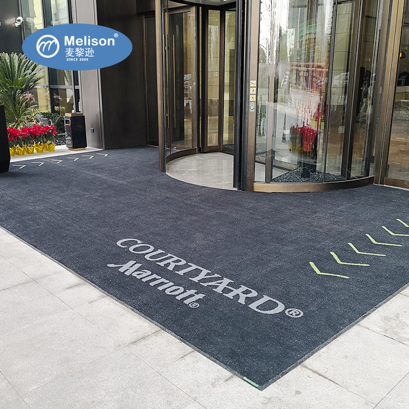 办公楼电梯入门地垫定制