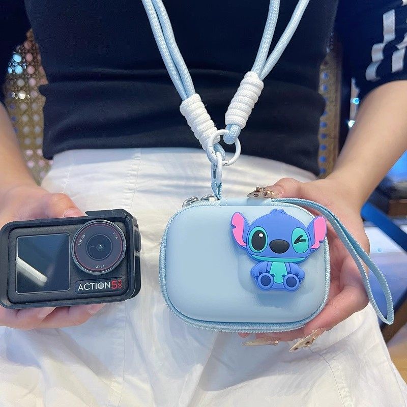 史迪仔适用大疆action5pro/4/3/6收纳包影石360AcePro2运动相机包