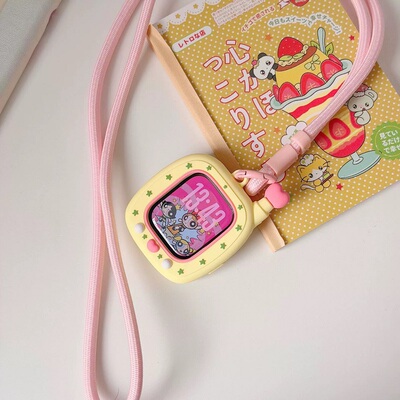 卡通BB机适用applewatchultra3苹果手表保护套s10/9软壳4567se2