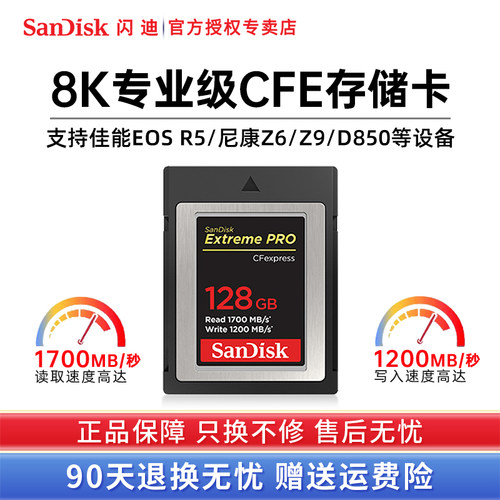 Sandisk闪迪CFEType-B储存卡