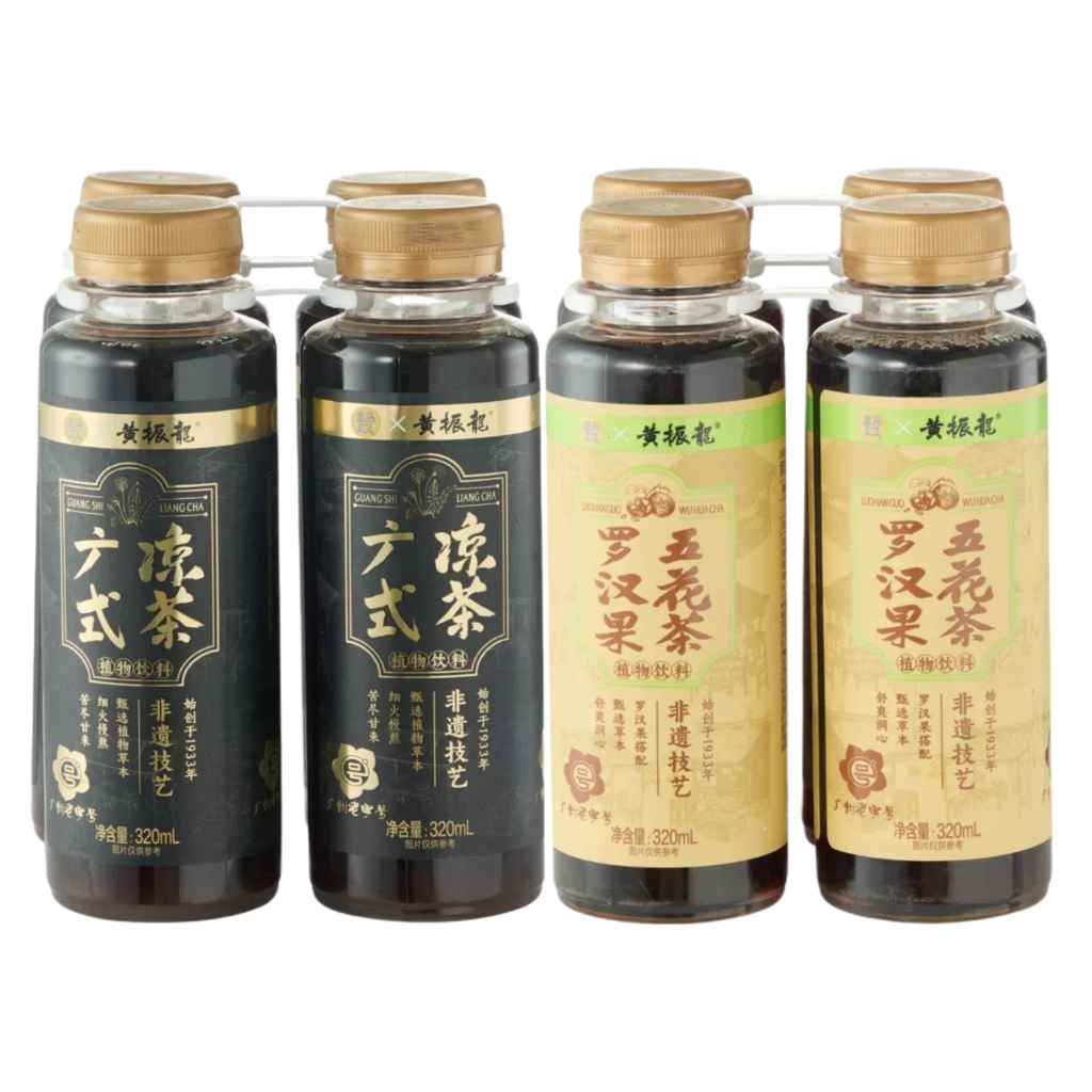 盒马X黄振龙 广式凉茶罗汉果五花茶 320ml*4