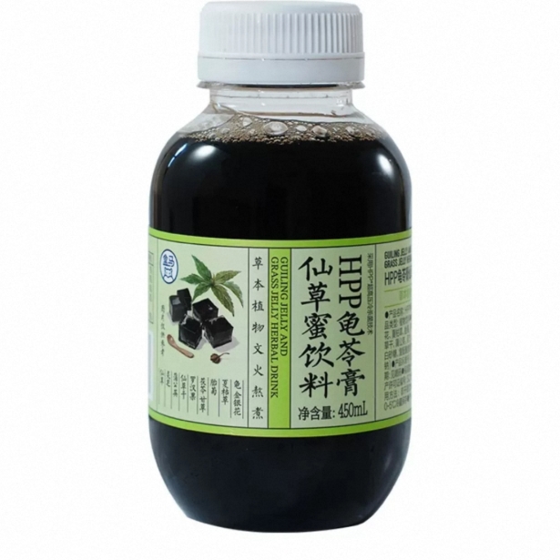 盒马代购 HPP龟苓膏仙草蜜饮料450ml